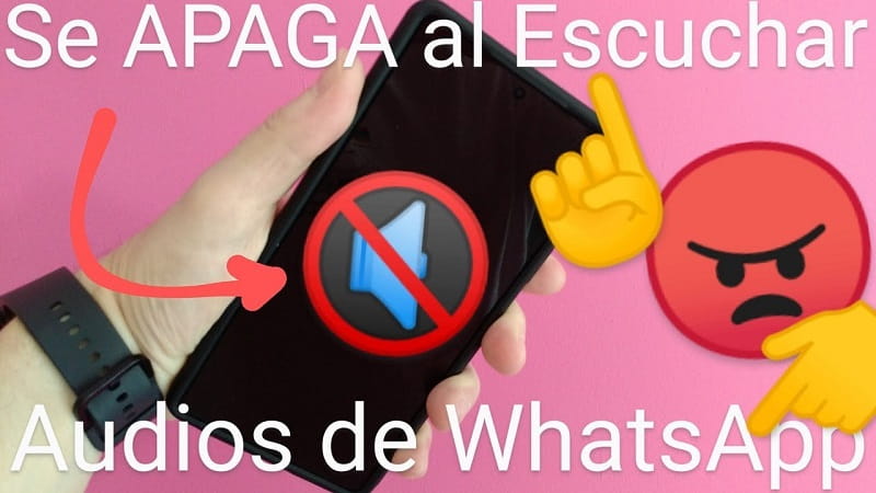 La pantalla se apaga cuando escucho un audio