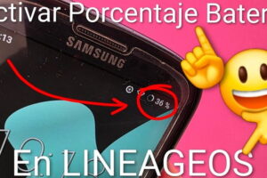 activar porcentaje de batería LineageOS