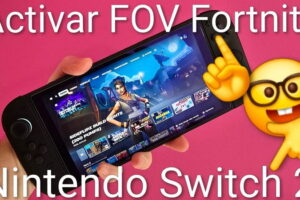 aumentar visión (FOV) en Fortnite para Switch 2