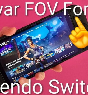 aumentar visión (FOV) en Fortnite para Switch 2