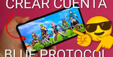 crear una cuenta en Blue Protocol