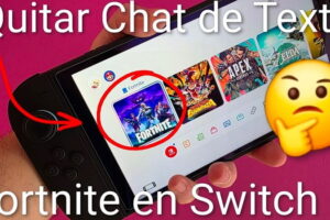 desactivar chat de texto fortnite switch 2