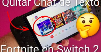 desactivar chat de texto fortnite switch 2
