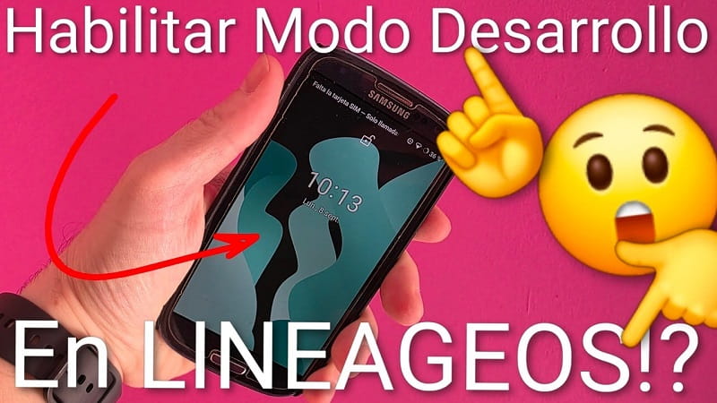habilitar modo desarrollador LineageOS