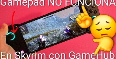 mando no funciona en Skyrim con GameHub