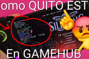 quita exceso de datos FPS GameHub
