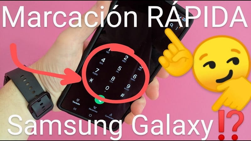 Activa marcación rápida Samsung Galaxy