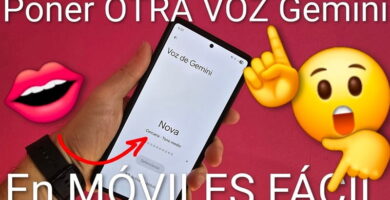 Cambiar voz Google Gemini