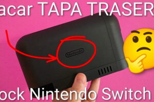 Quitar la tapa trasera del dock de Switch 2