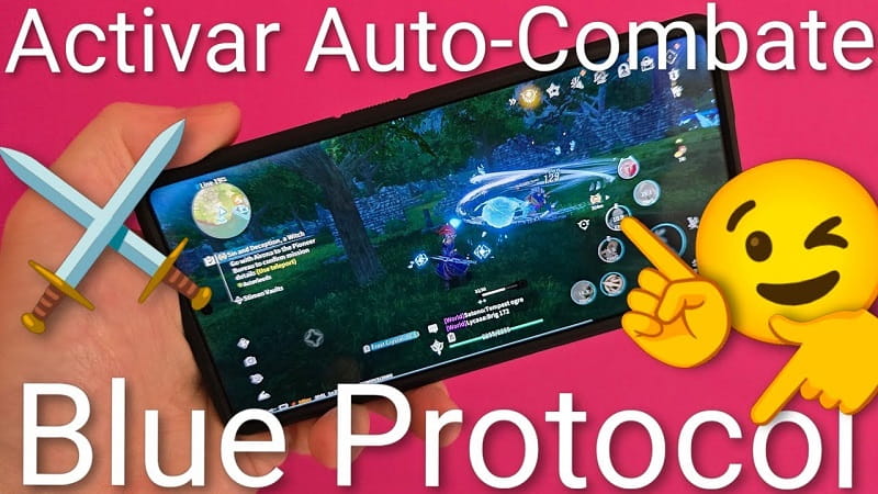combate automático en Blue Protocol