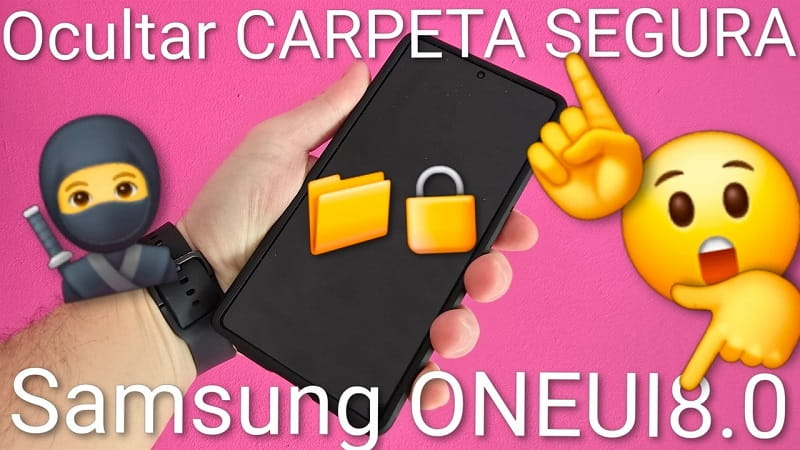 crear y ocultar carpeta segura Samsung Galaxy