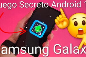 descubrir juego oculto Android 16