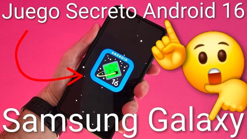 descubrir juego oculto Android 16