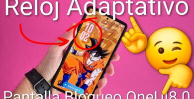 personaliza reloj pantalla bloqueo Galaxy