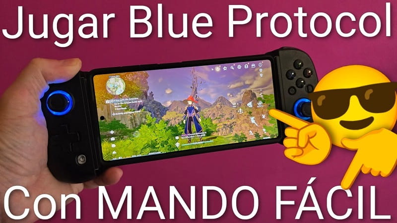 jugar a Blue Protocol con mando en Android