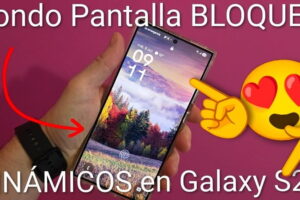 pantalla de bloqueo dinámica Samsung S24
