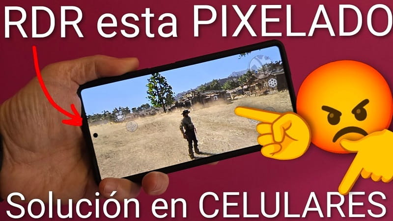 Red Dead Redemption borroso móvil