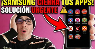 Samsung Galaxy cierra apps en segundo plano