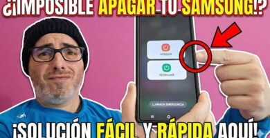 Samsung no se apaga pulsando el bot贸n