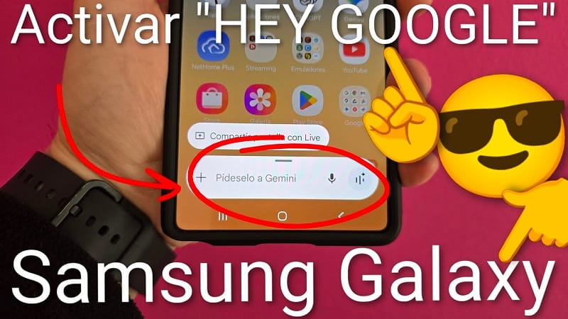activar Google Gemini en Samsung Galaxy