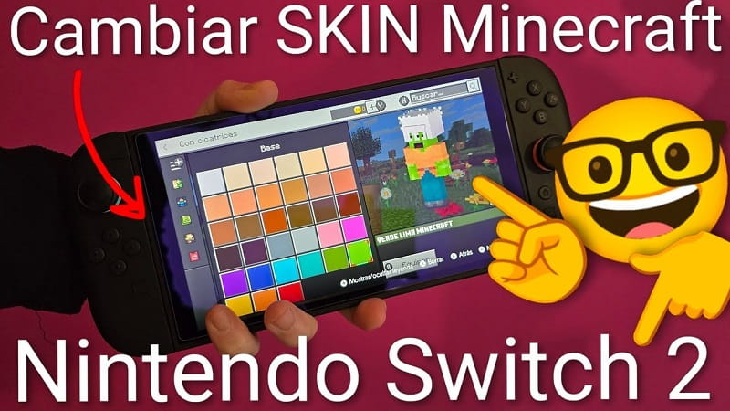 cambiar la skin en Minecraft