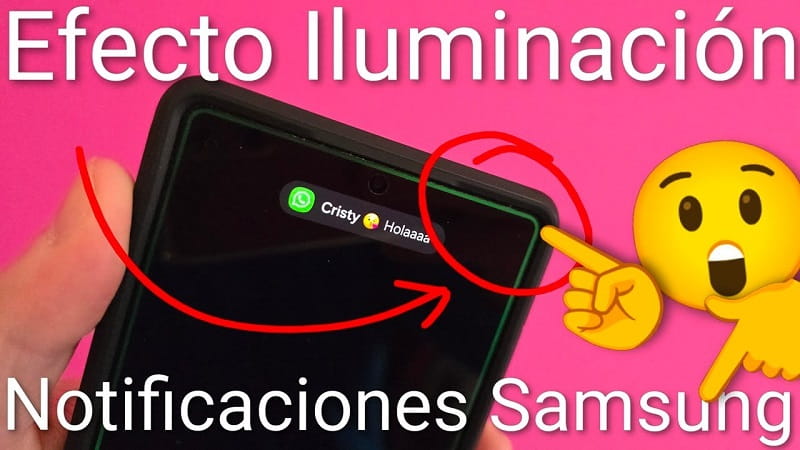 iluminación Edge Samsung Galaxy