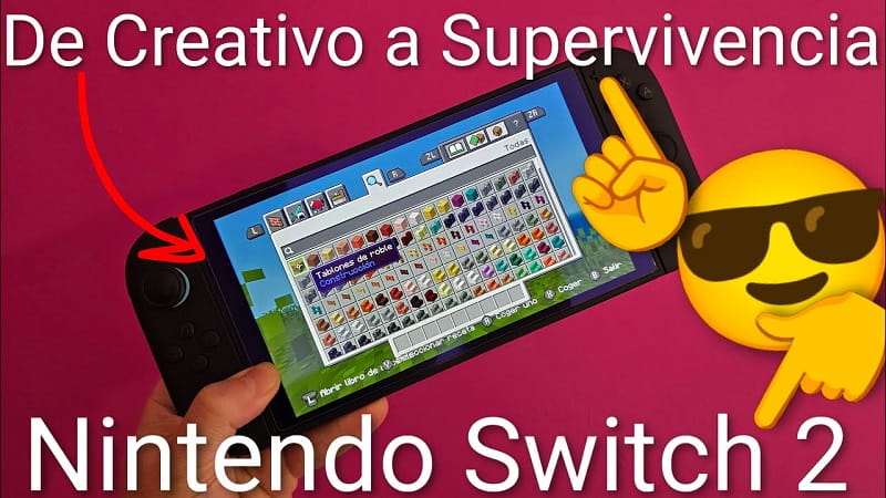 cambiar modo creativo a supervivencia Minecraft