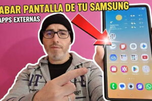 grabar pantalla en Samsung