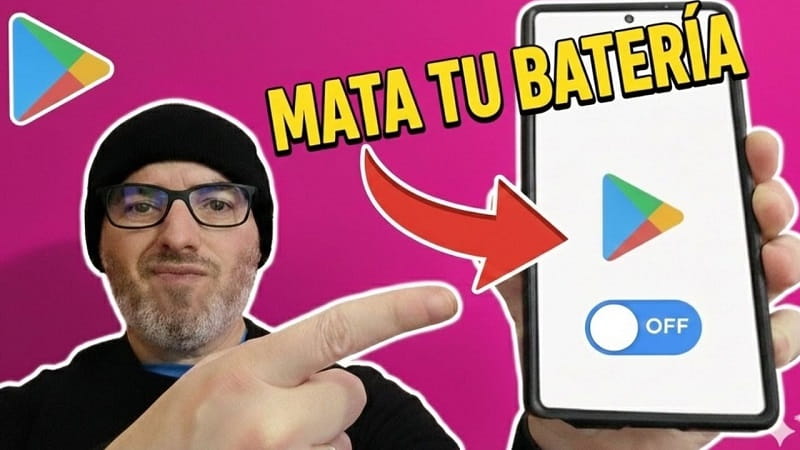 evitar que Google Play Store consuma batería