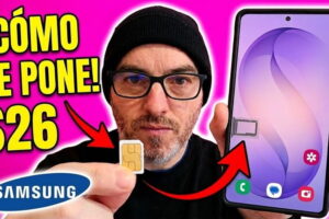 poner la tarjeta SIM en el S26