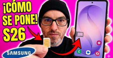 poner la tarjeta SIM en el S26
