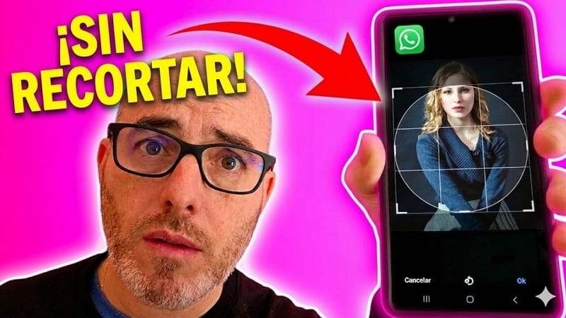 ajustar imagen WhatsApp sin cortes