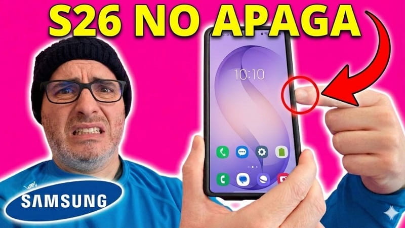 apagar Samsung Galaxy S26 botón lateral