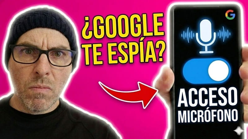 quitar acceso al micrófono a Google