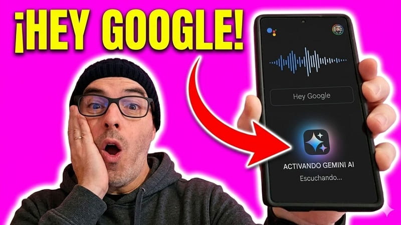 activar Gemini con Hey Google